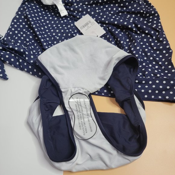 FULLFITALL Women's Plus Size Tankini Swimsuits Two Piece Bathing Suits size 14 - Picture 13 of 16